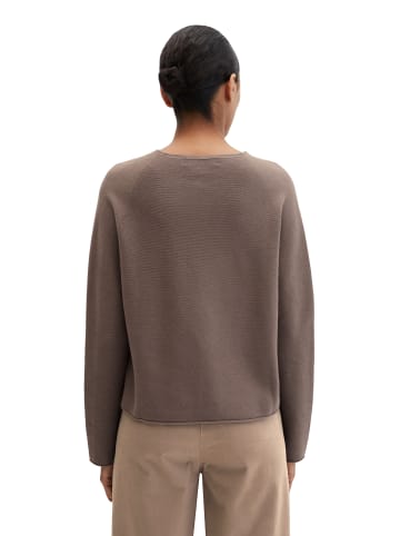 Marc O'Polo Seamless-Pullover loose in Chalky Brown