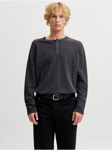 Jack & Jones Langarm-T-Shirt in Dark Navy