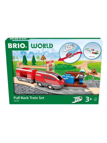 Brio Brio Aktionsspiel Zugset mit Rückziehmotor in bunt