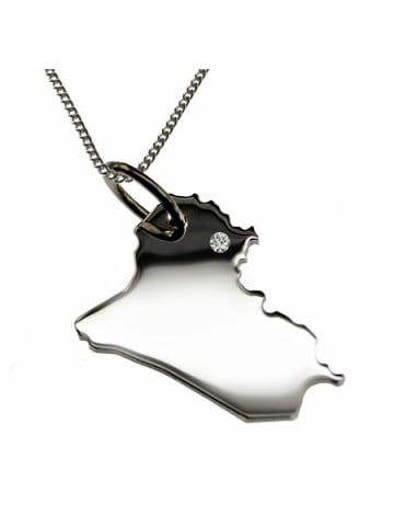 Schmuckador Halskette 50cm Irak in silber