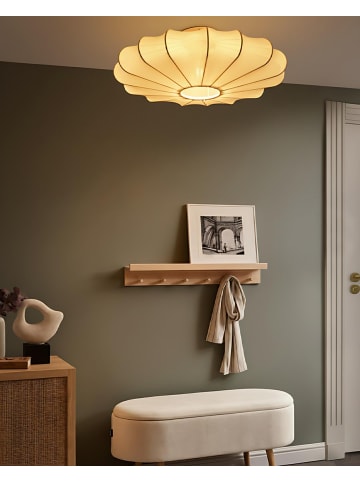 Beliani Pendelleuchten UMCHABEZI in Weiß - (W) 50 x (H) 19 x (L) 50 cm