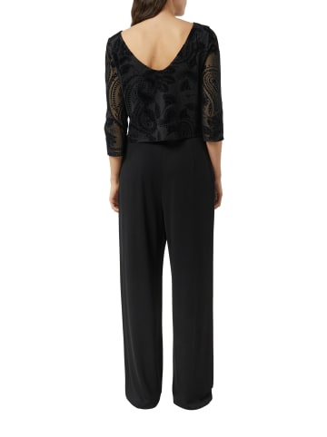 comma Jumpsuit in schwarz