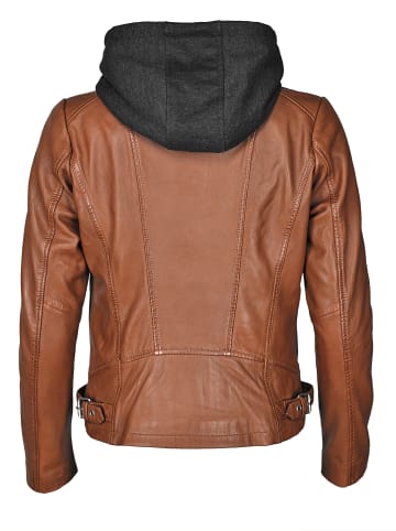 Mustang Lederjacke 31020256 in cognac