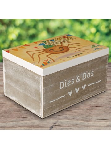 Mr. & Mrs. Panda Geschenkbox Spinne Agathe Party Design mit Spruch in Weiß