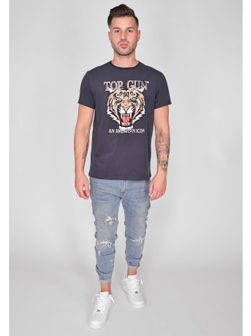 TOP GUN T-Shirt TG20213017 in navy