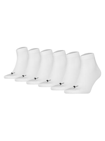 Puma Socken 6er Pack in Weiß