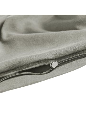 Traumschlaf Bettwäsche Premium Interlock Jersey Seitenschläferkissenbezug in grau