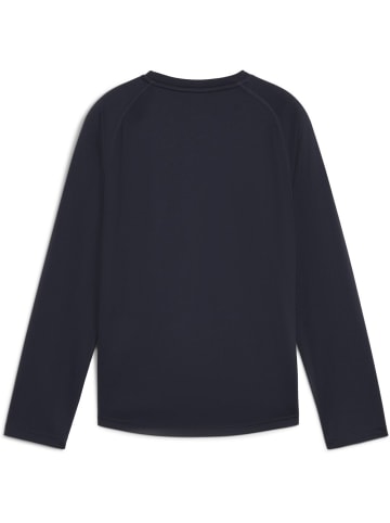 Puma T-Shirt "Y CROSS THE LINE Longsleeve 3.0" in Blau