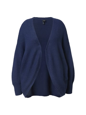 Ulla Popken Strickjacke in tintenblau