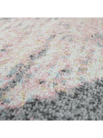 KADIMA DESIGN Teppich Kurzflor Farbverlauf Wohnzimmer schmutzabweisend in Mehrfarbig