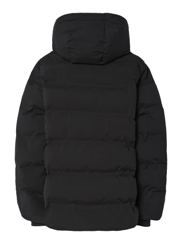 Pieces Wattierte Jacke in Black