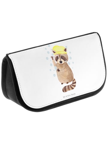 Mr. & Mrs. Panda kosmetiktäschchen Waschbär ohne Spruch in Weiß