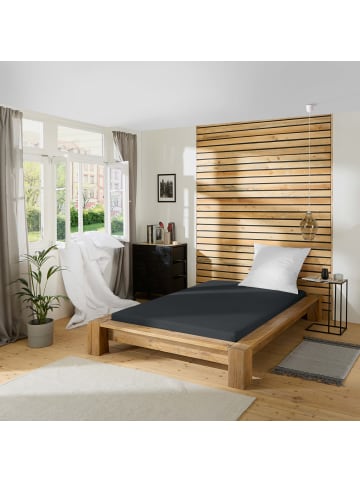 REDBEST Single-Jersey Spannbettlaken Pittsburgh in anthrazit