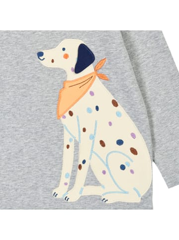 Fred´s World by GREEN COTTON Langarmshirt 1512111100 in grau