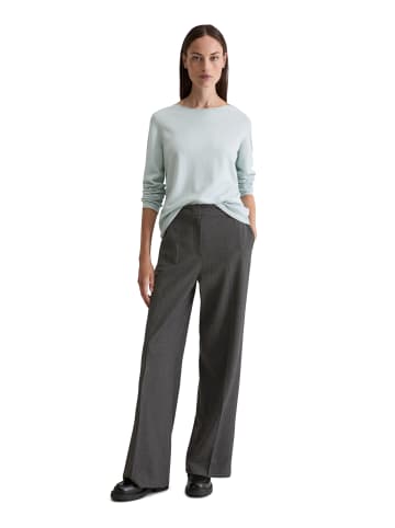 Marc O'Polo Feinstrick-Pullover regular in Silvery Blue