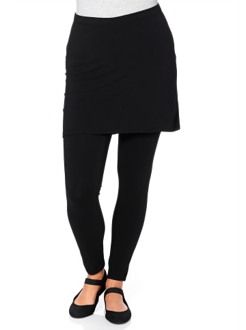 sheego Leggings in schwarz