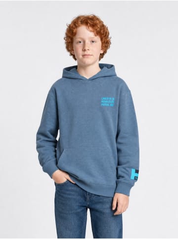 Petrol Industries Hoodie mit Grafik-Print forgepark in Blau