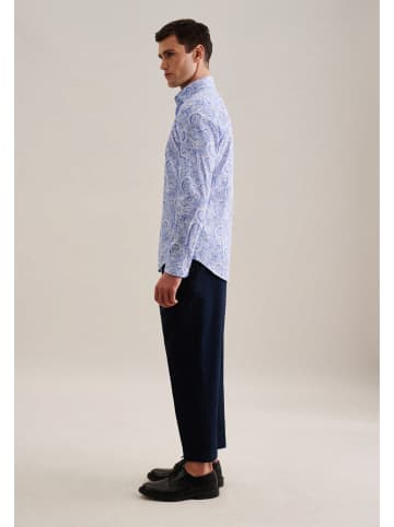 Seidensticker Business Hemd Slim in Hellblau