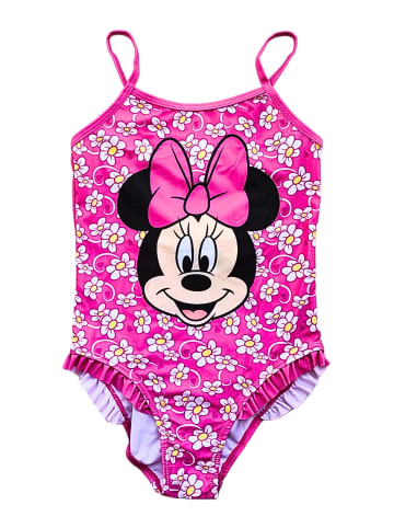 Disney Minnie Mouse Badeanzug mit Rüschendetails Disney Minnie Mouse in Pink