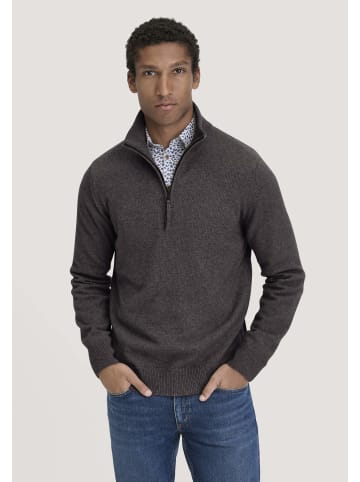 Hessnatur Strick Troyer in kaffeebraun