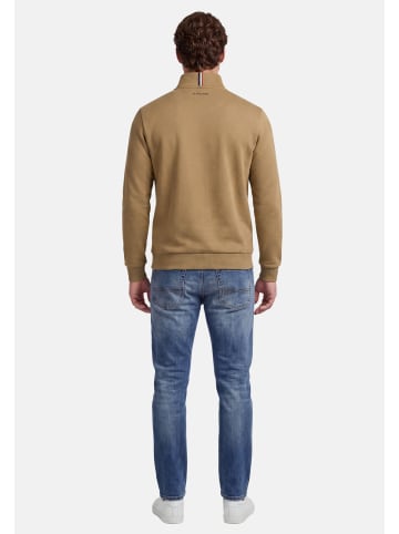 U.S. Polo Assn. U.S. POLO ASSN. Herren Pullover Half Zip P017 in Beige