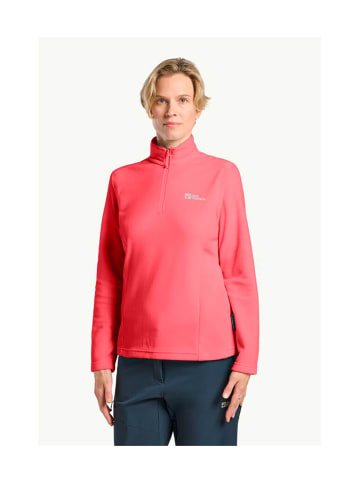Jack Wolfskin Taunus HZ Fleece in Lachs