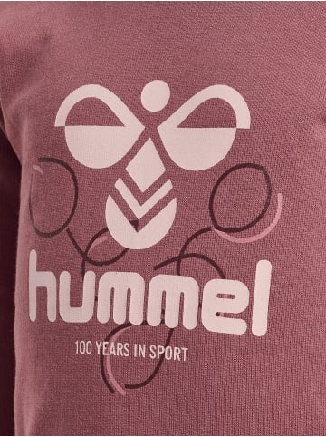 Hummel Druckknopf Sweatshirt Hmllime Mädchen in ROSE BROWN