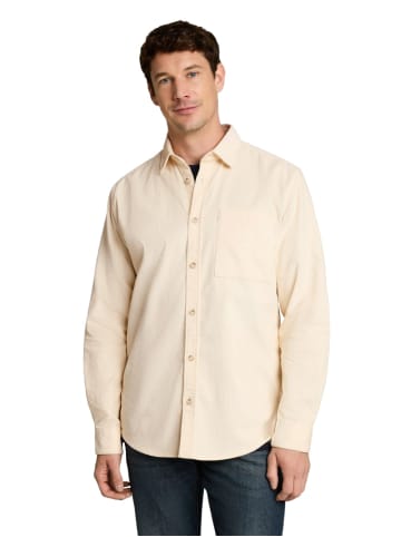 Tom Tailor Hemd SOFT CORDUROY SHIRT in Weiß