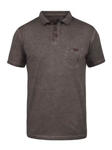 !SOLID Poloshirt SDTermann 21102245ME Polo mit Brusttasche in Braun