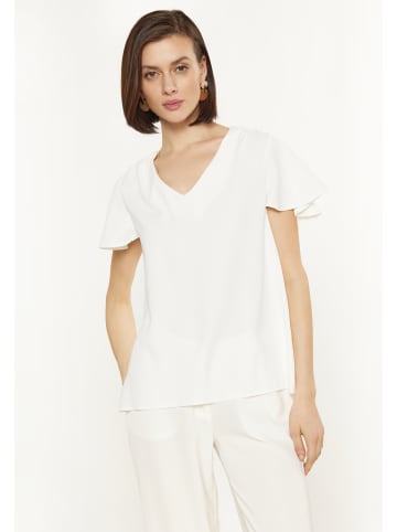 Usha Women Blouse in white