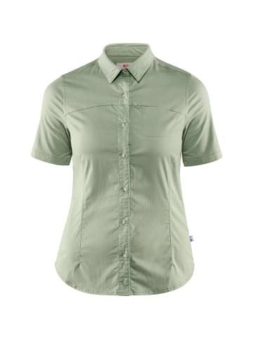 FJÄLLRÄVEN Bluse High Coast Stretch Shirt SS W in Schilf