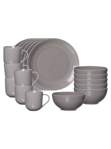 Ritzenhoff & Breker 18er Set Frühstücks-Set Levi in Grau