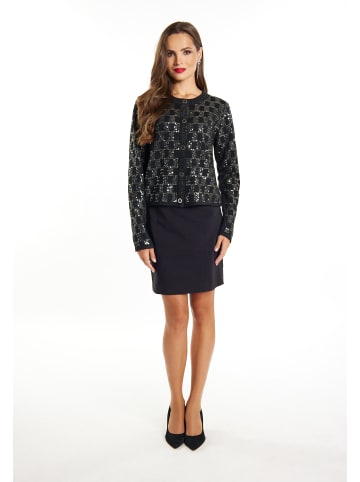 faina Damen Strickjacke in Schwarz
