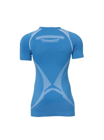 Kempa Shortsleeve ATTITUDE PRO WOMEN in kempablau/weiß
