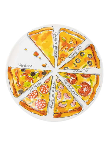Blond Amsterdam Teller Pizza-Stücke zum Teilen in Bunt - 31cm