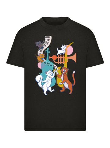 F4NT4STIC T-Shirt Disney Aristocats Dancing in schwarz