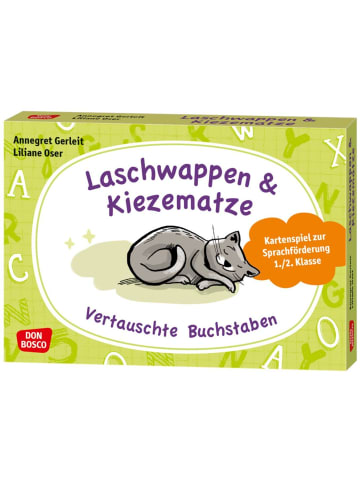 Don Bosco Medien Laschwappen und Kiezematze. Vertauschte Buchstaben | Kartenspiel zur...