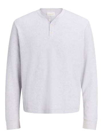 Jack & Jones Langarm-T-Shirt in Bright White