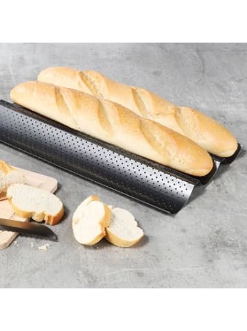 GAUMENKICK Baguetteblech aus Edelstahl in silber - 38cm