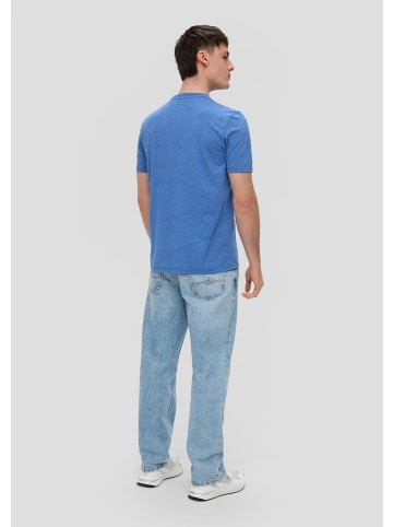 QS T-Shirt in 55D1_royalblau