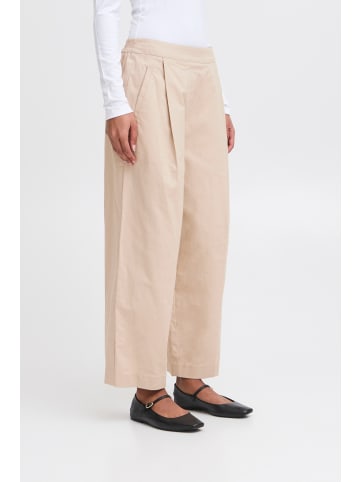 ICHI Casual Hose IHUNICA Loose fit in Oxford Tan