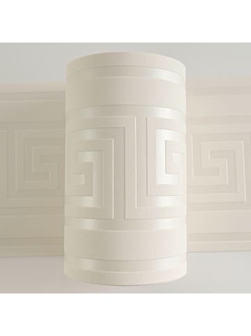 A.S. Création Bordüre Ancient Lines in Weiß