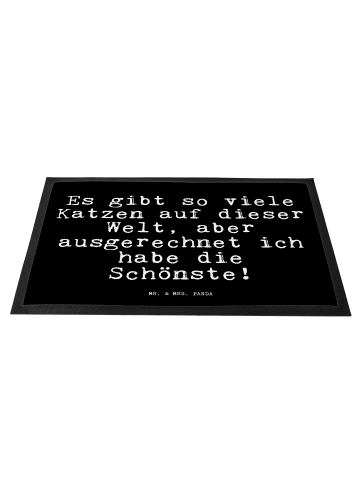 Mr. & Mrs. Panda Fußmatte Es gibt so viele... mit Spruch in Schwarz