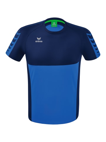 erima Kinder Six Wings T-Shirt in new royal/new navy