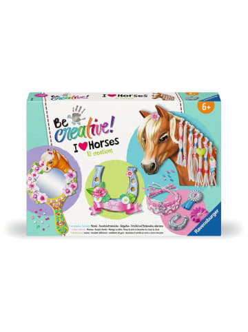 Ravensburger Kreativität BeCreative Midi - Bastelset Pferde Ab 6 Jahre in bunt