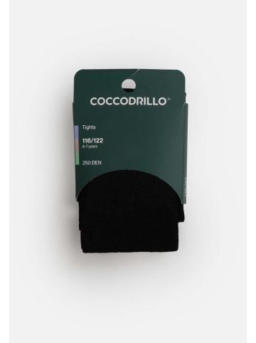 Coccodrillo Mädchenstrumpfhosen in schwarz