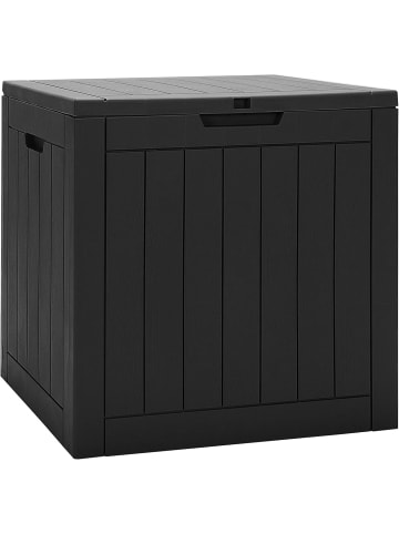 COSTWAY Auflagenbox 114 L in Schwarz