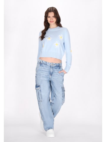 myMo Women Sweater in light blue