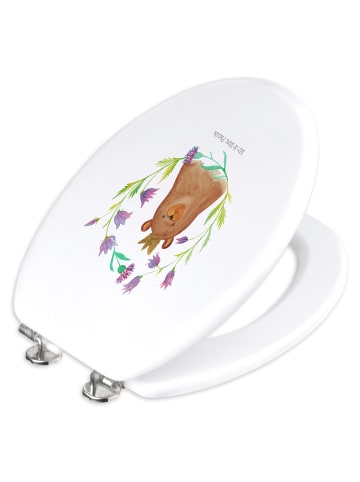 Mr. & Mrs. Panda WC Sitz Bär Königin ohne Spruch in Weiß