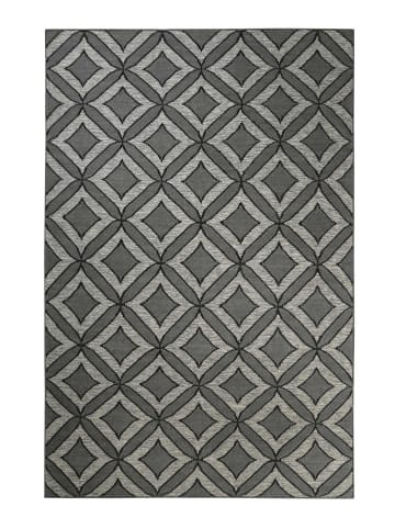 Esprit home Teppich "Kian Kelim" in Grau/Silber